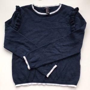 Forever 21 GIRLS Ligth Navy Blue Sweater size 7/8